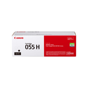 佳能（Canon）CRG055 HBK 高容黑色硒鼓（适用MF746Cx/MF742Cdw/LBP664Cx）
