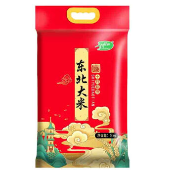 十月稻田 东北珍珠米 一年一季 真空包装 东北大米5kg