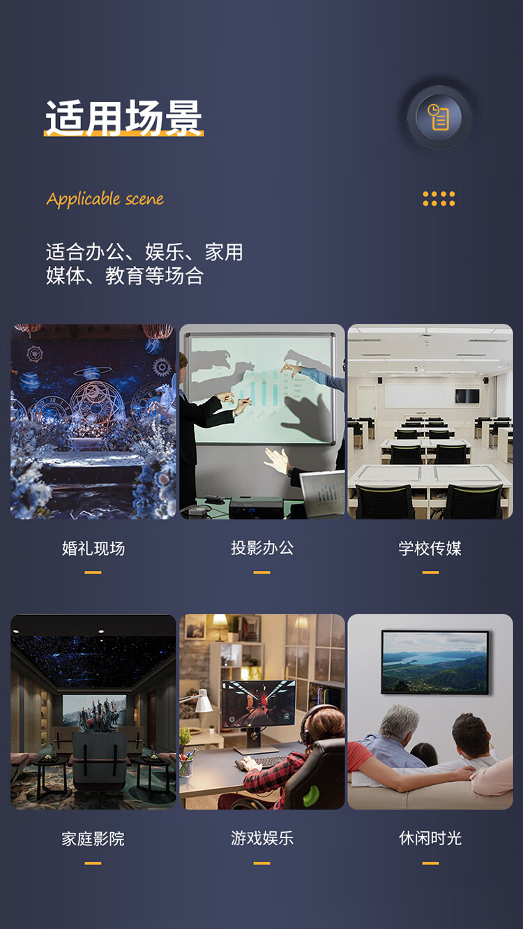 胜为（shengwei）HDMI转VGA线转换器 高清视频转接线 电脑电视盒子连接显示器投影仪转接头1米 AHV0010J