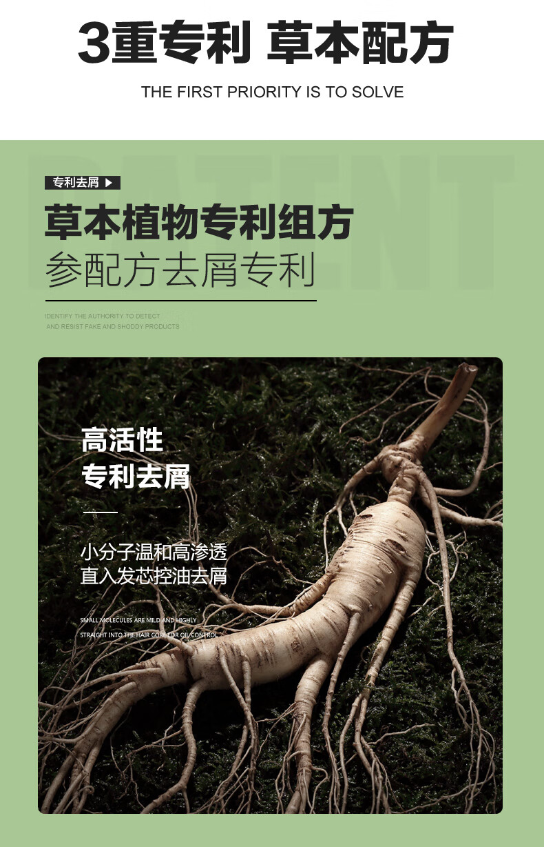 柏缇 北非雪松留香 清爽控油男女通用 丰盈蓬松洗发露450ml