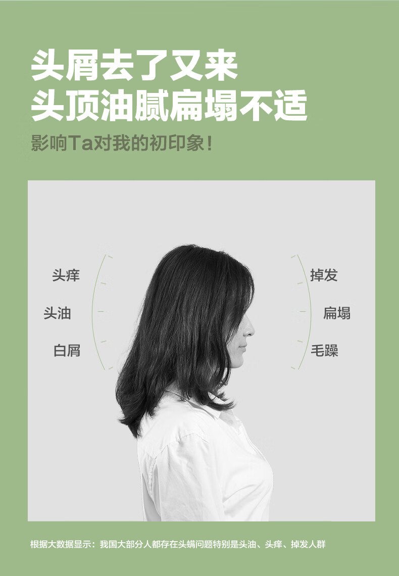 柏缇 北非雪松留香 清爽控油男女通用 丰盈蓬松洗发露450ml