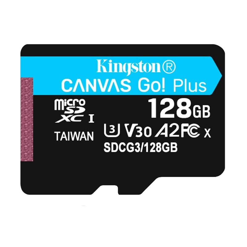 金士顿（Kingston）TF卡(Micro SD) 摄像头专用 高速存储内存卡 170M/S SDCG3/128G