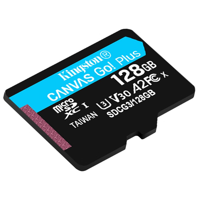 金士顿（Kingston）TF卡(Micro SD) 摄像头专用 高速存储内存卡 170M/S SDCG3/128G