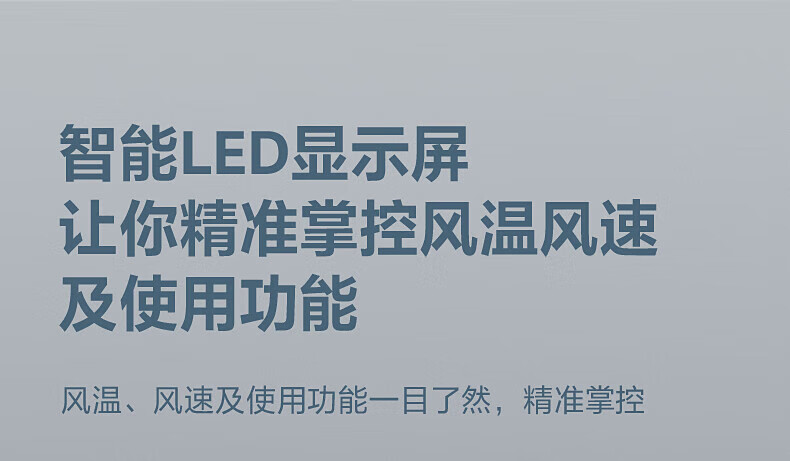 飞科 电吹风机 负离子恒温护发 家用冷热大风量快速干发吹风筒FH6366