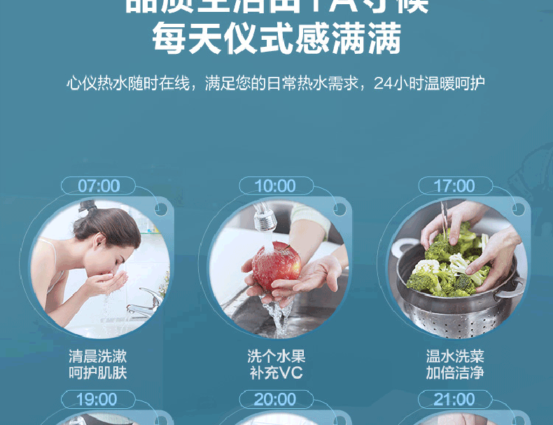 海尔（Haier）小厨宝电热水器5/6.6/7/10L升厨宝热水宝家用上出水厨房热水器速热储水式厨宝EC5FP 厨宝5升