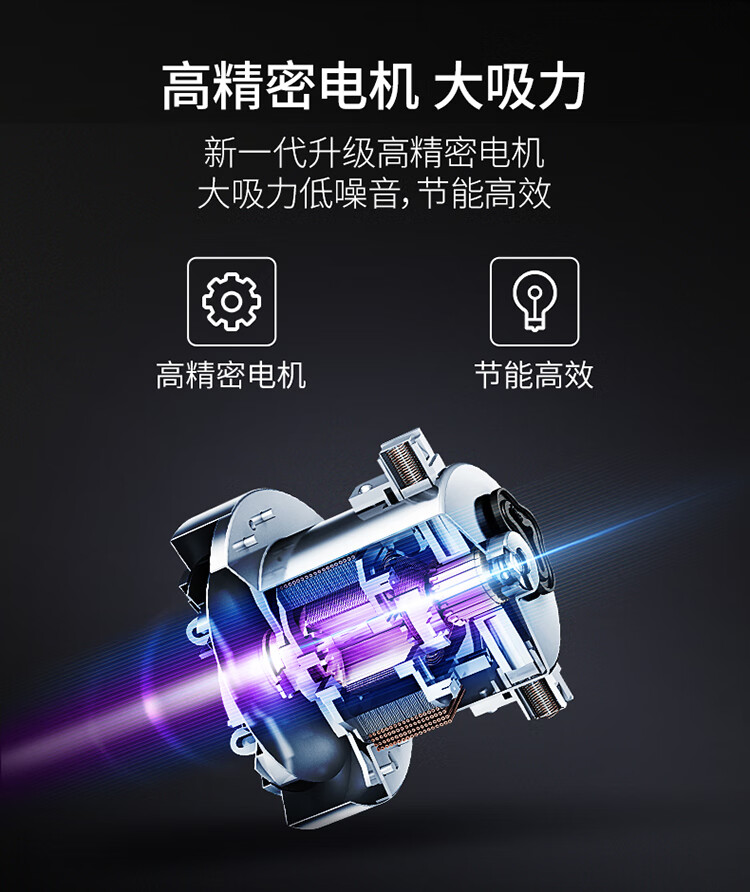 莱克（LEXY）小型手持床铺紫外线杀菌除螨机家用加热吸尘除螨器VC-B703