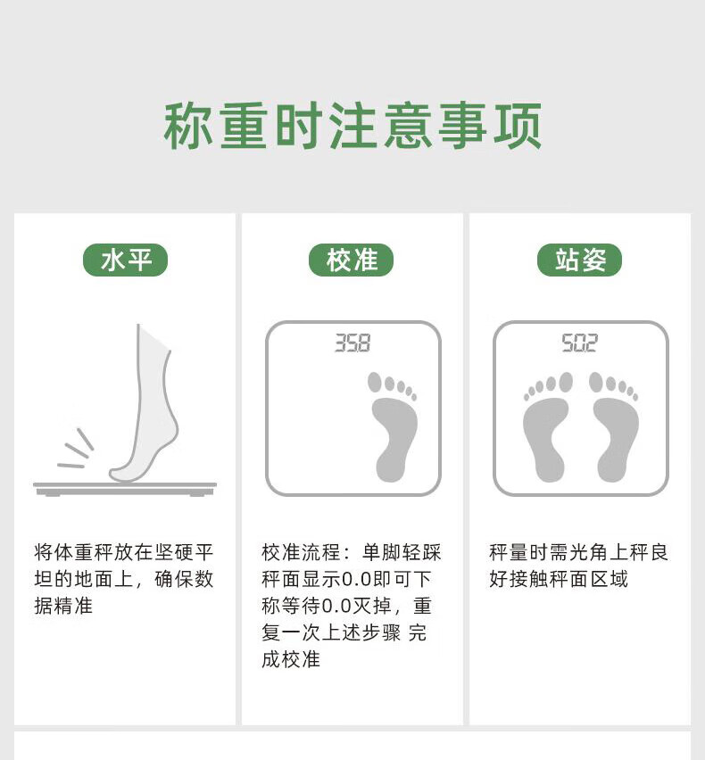 美菱电子秤家用精准减肥辅助用 健康监测 体脂秤 ML-W865A