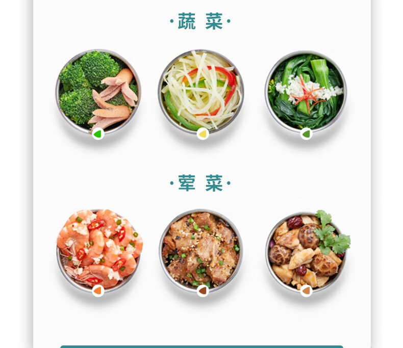 艾青春（AIYOUTH）电热饭盒一机多用随身便携简单操作 AI-DFH01 白色