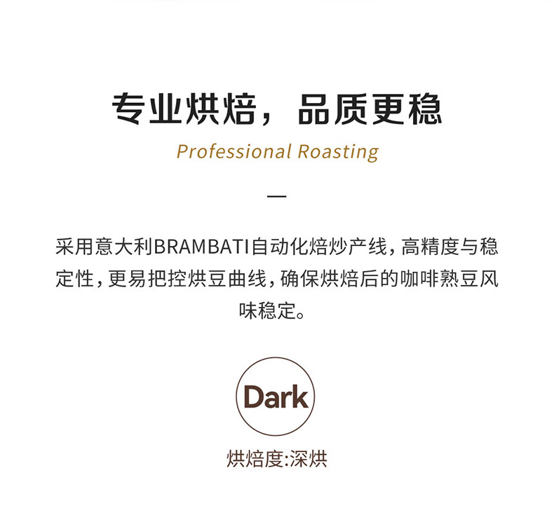 瑞幸咖啡（luckincoffee）精冲意式拼配阿拉比卡咖啡豆250g/袋RX0008