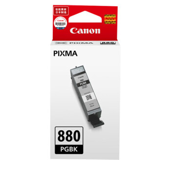 佳能（Canon）墨盒（适用TS8380t/TS708/TS708t/TS9580/TS9180/TS8380）PGI-880 XL PGBK 高容黑色