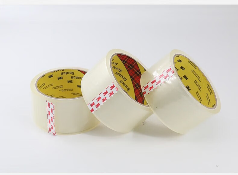 3M 思高胶带 透明封箱胶带 办公用品 48mm*82.2m 6卷/包 3036