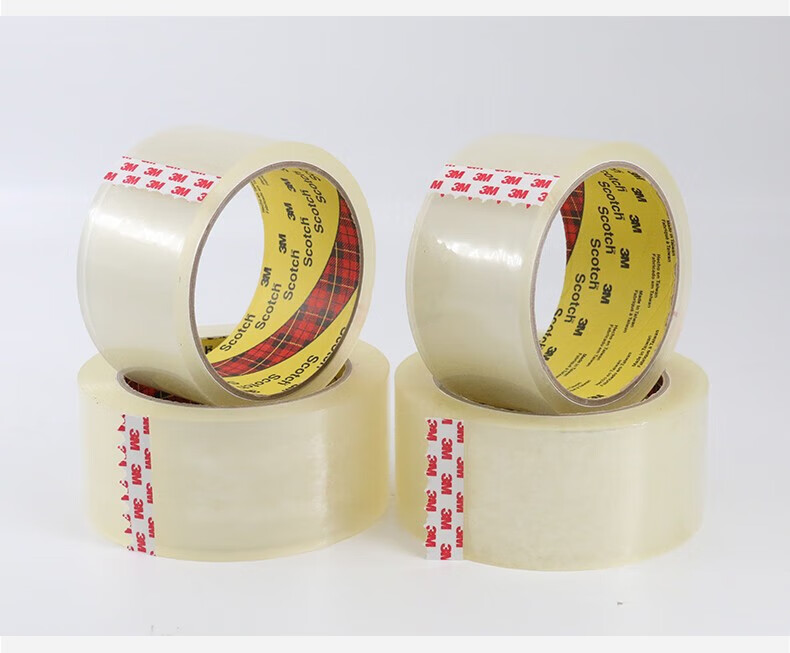 3M 思高胶带 透明封箱胶带 办公用品 48mm*82.2m 6卷/包 3036