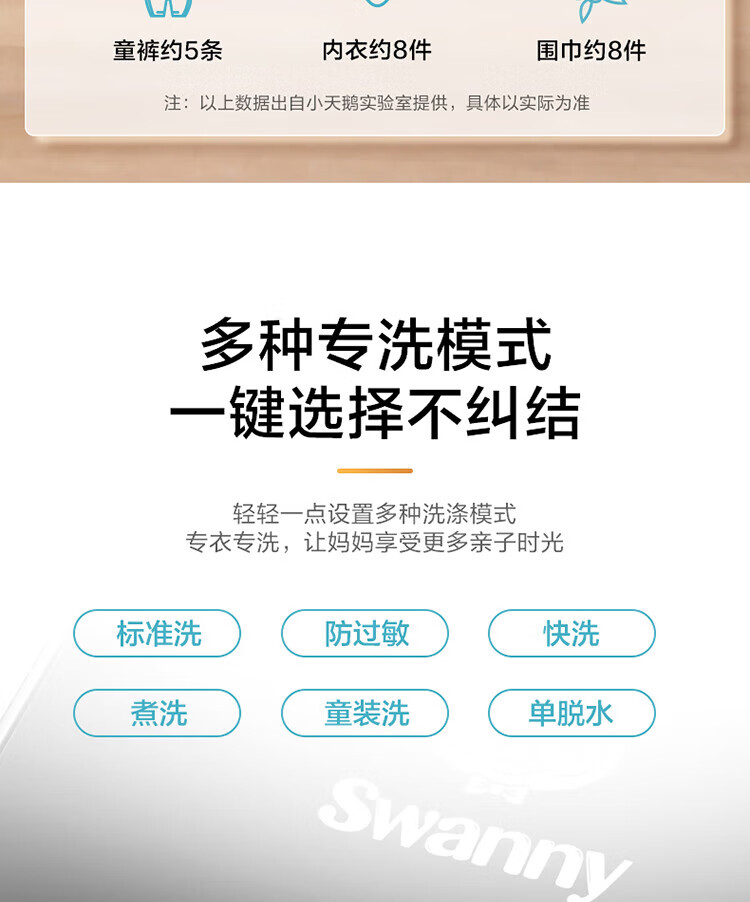 美的（Midea）波轮洗衣机全自动 3.6公斤迷你婴儿小型儿童内衣洗衣机小 TB36V81H