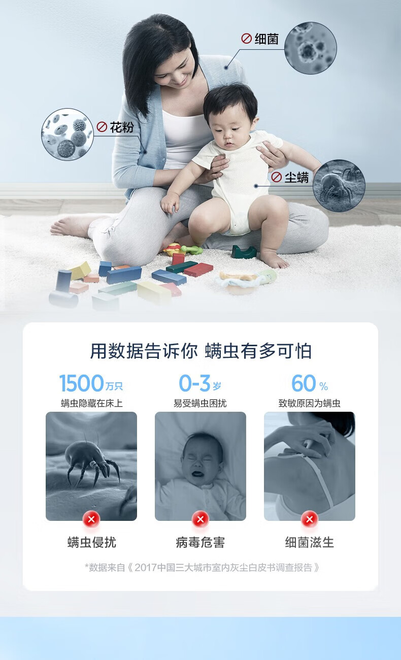 美的（Midea）滚筒洗衣机全自动 母婴儿童内衣除螨除菌高温洗涤10公斤大容量变频 MG100VT55DY