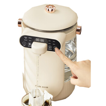 奥克斯（AUX）电热水瓶电热水壶烧水壶 2.5L大容量电水瓶多段保温高硼硅可视烧水壶HX-8569