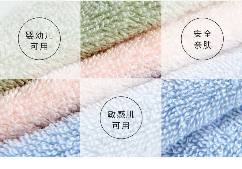 孚日家纺（SUNVIM）心悦旅程系列 85g毛巾单条装 34*70cm 颜色随机 SUN22601-F1
