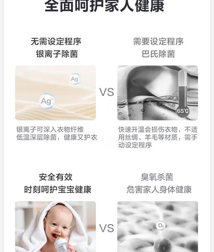 小天鹅（LittleSwan）100公斤波轮洗衣机全自动 纳米银离子 WIFI智能控制 钢化玻璃门盖TB100V61WAH