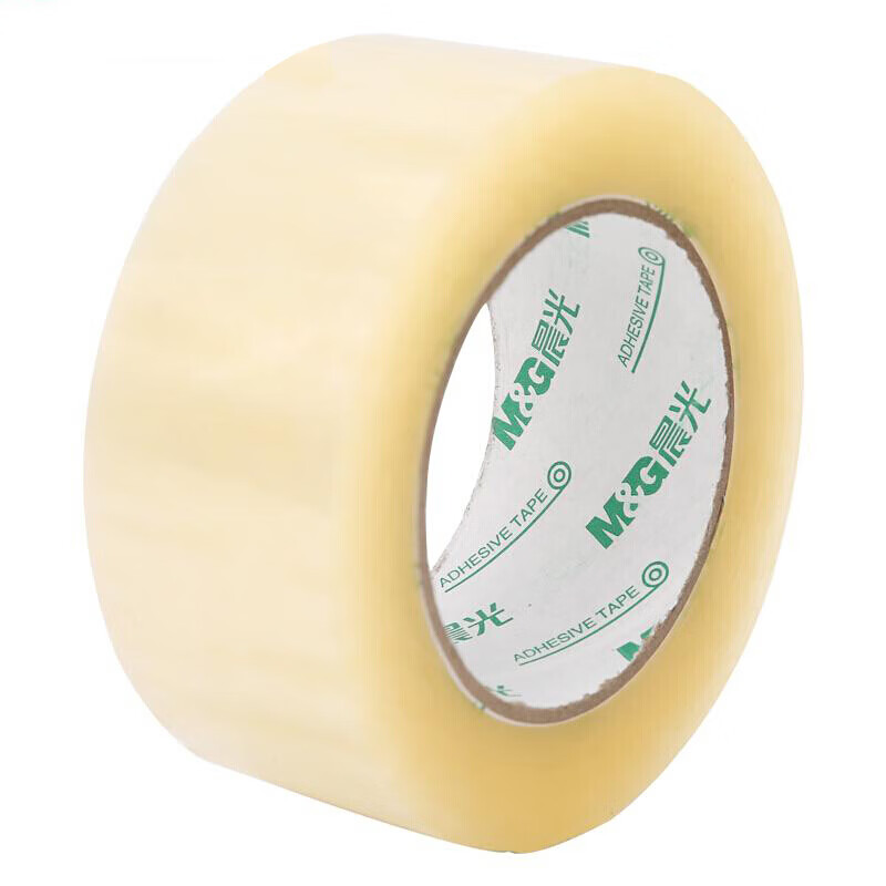 晨光(M&G)普透封箱胶带 打包宽胶带 大胶布 办公胶带 60mm*100y(5卷) AJD97334