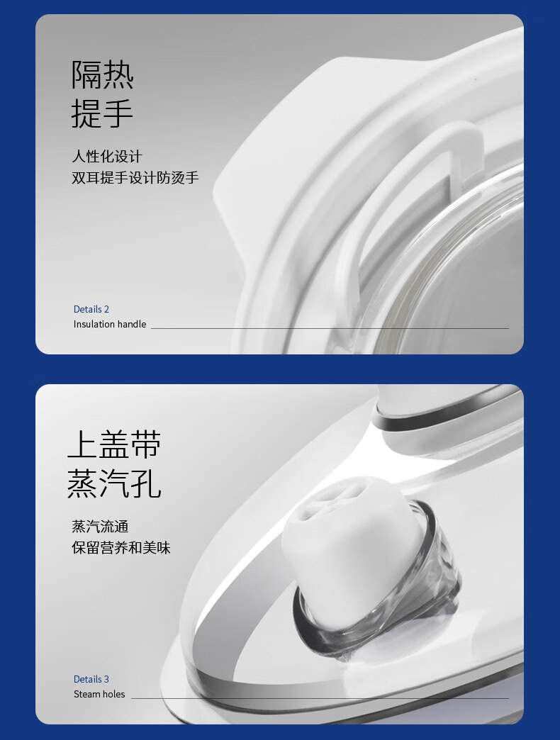 西屋（Westinghouse）电炖盅 电炖锅家用炖汤煲汤 WDZ-121