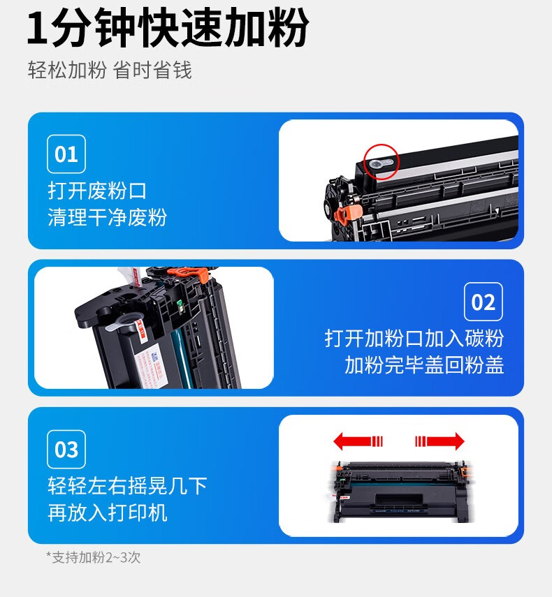 天色（TIANSE）CF228A硒鼓适用惠普m403d m427dw m403dn cf228a硒鼓228a 【9200页】大容量 易加粉