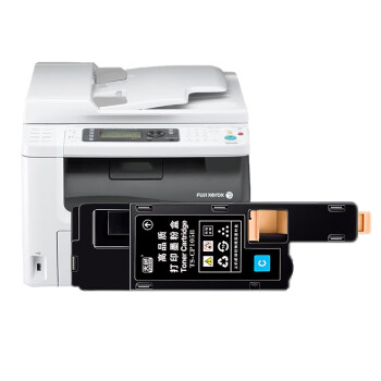 天色（TIANSE）cp215fw墨盒适用富士施乐墨粉筒cm215f /b粉盒CP205 cp105 【1500页】粉盒/蓝色/碳粉内含载体