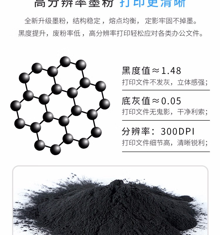 天色（TIANSE）CF233A/33A粉盒适用惠普106w硒鼓m134a m134fn成像鼓34a 234a cf234a打印机硒鼓