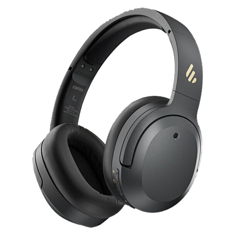 漫步者 (EDIFIER) W820NB 主动降噪耳机 头戴蓝牙耳机 手机耳机 音乐耳机 典雅灰 EDF280014