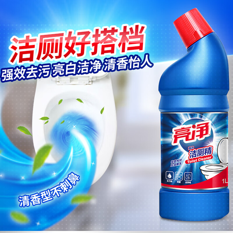 威露士（Walch）厨卫清洁套装 ZS354（洁厕精+去重油剂+抗菌喷雾+餐具净）