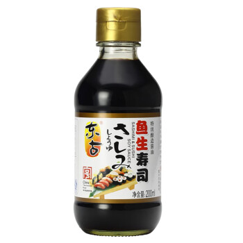 东古鱼生寿司酱油200ml*3瓶日本料理刺身酱油凉菜调味品 3瓶