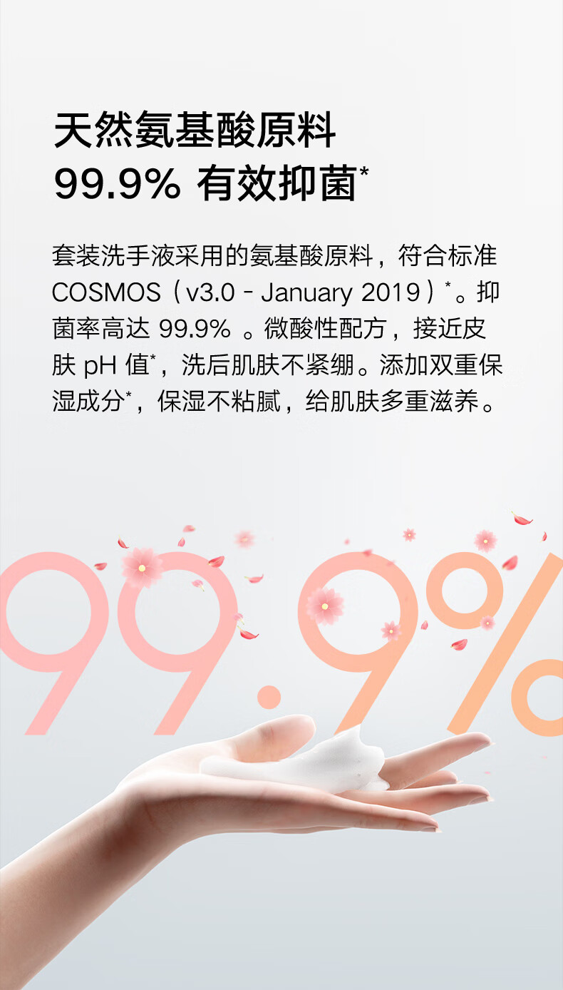 小米 米家自动洗手机Pro 智能感应 泡沫洗手机 免接触更卫生 一次充电用半年 白色