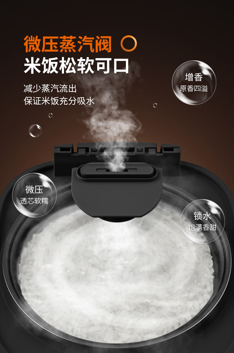 九阳（Joyoung）电饭煲家用3L迷你小型电饭锅智能蒸饭锅多功能电热锅F30FZ-F636 绿色