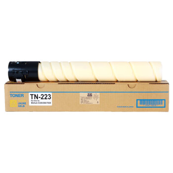 天色（TIANSE）TN223粉盒适用适用柯尼卡美能达TN223/TN225/C226/C266/C256/283墨粉【5000页】黄色 标准版
