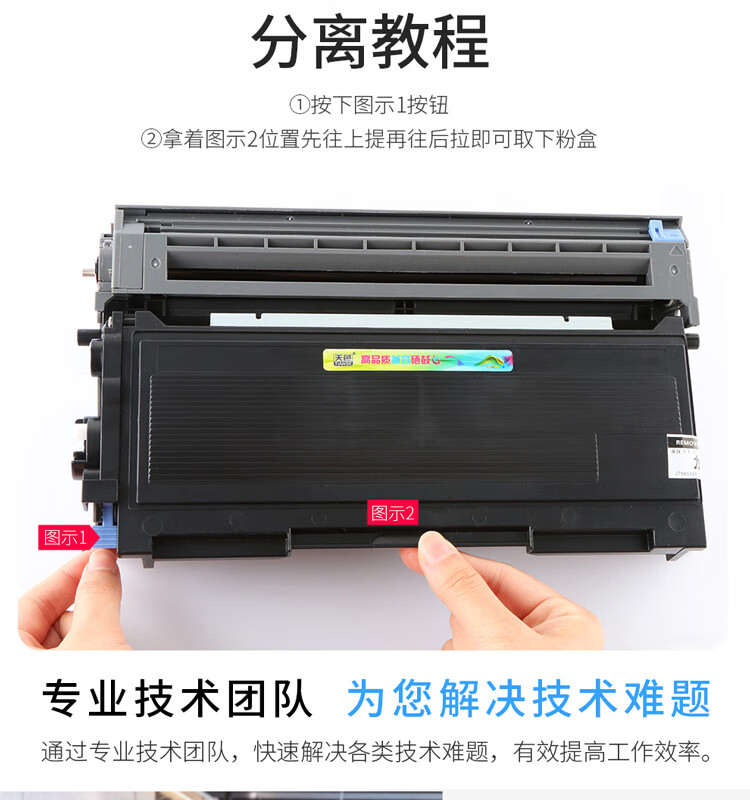 天色（TIANSE）DR2050硒鼓组件适用兄弟MFC7420 7020 2820 2920 DCP7010 7220 7025 7225 7020 2040 2070