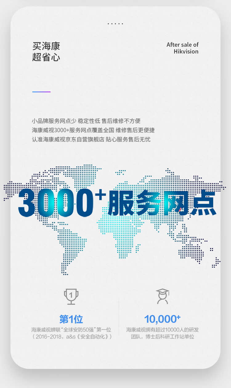 海康威视（HIKVISION） 监控器摄像头 400万星光夜视智能警戒手机远程高清录音防水 DS-2CD3346FWDA3-I 2.8mm
