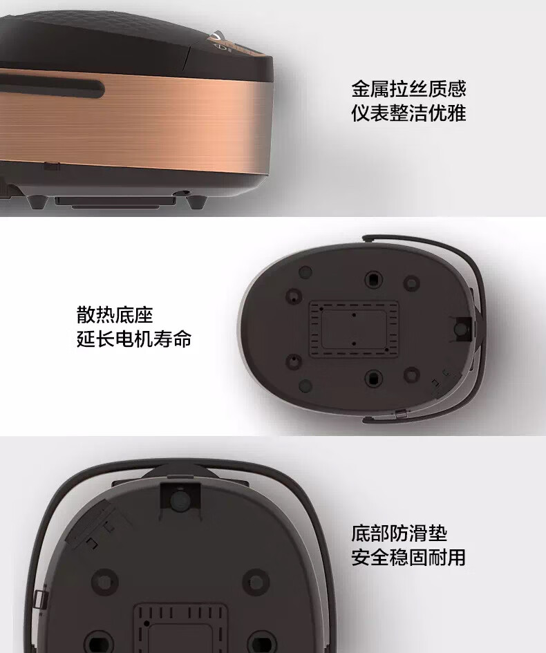 Midea美的电饭煲大容量家用智能电饭锅5L升多人厨房智能保温蜂窝聚能内胆煮饭堡 FS5073A