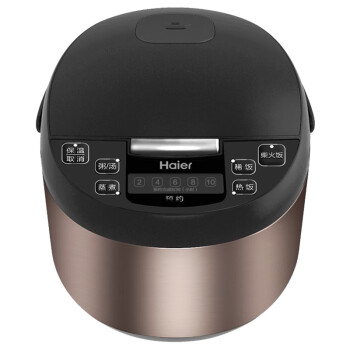海尔（Haier）多功能电饭煲3升电脑式家用1-3人咖啡色 FBS-F3091C升级 3L电饭煲
