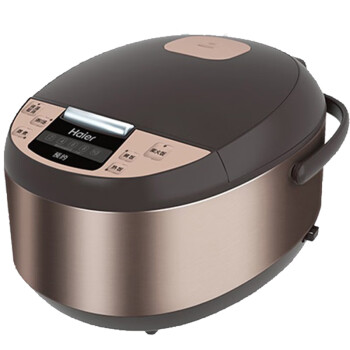 海尔（Haier）电饭煲HRC-F4292N 4升容量 5种烹饪功能 10小时预约 黄晶复合内胆[推荐]