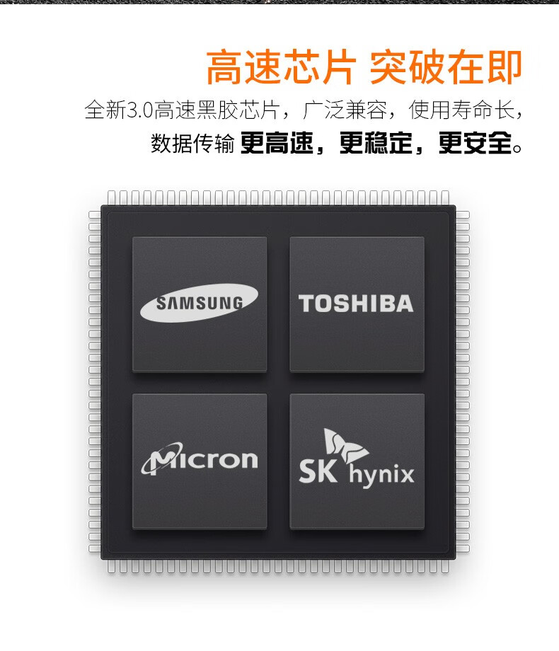忆捷（EAGET）F60 USB3.0 U盘 高速全金属360度旋转车载优盘网红音乐盘 256GB