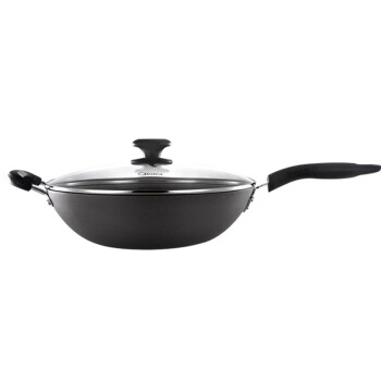 Midea  炒锅CZ32B5家用无涂层铸铁锅电磁炉燃气灶通用炒锅32cm CZ32B5