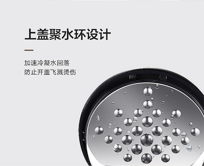 Midea美的电水壶/热水瓶1.7L烧水壶 电热水壶家用双钢防烫防干烧热水壶304不锈钢电水壶PJ17A01金色