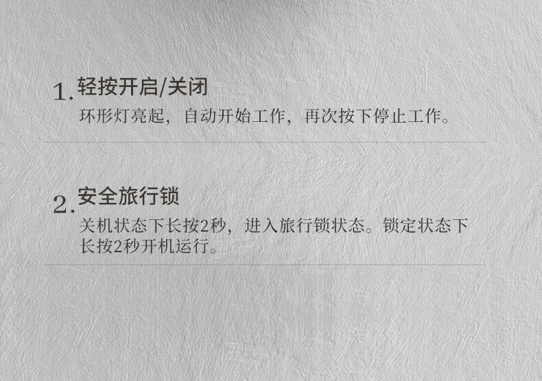 康夫（CONFU）电动剃须刀男士全身水洗智能刮胡刀干湿两用便携式三到头胡须刀 KF-G1 冬羽白