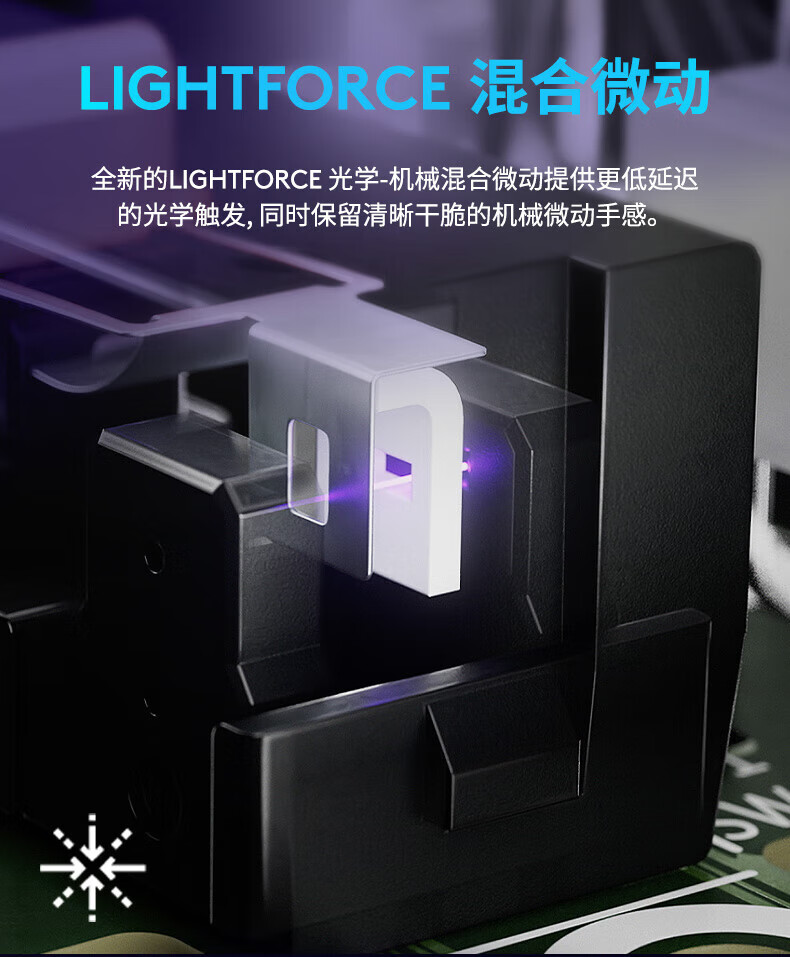 罗技（Logitech）G502 X有线游戏鼠标 进阶有线版 全新光学机械混合微动 HERO引擎 电竞鼠标 黑色