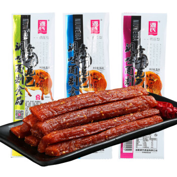源氏 办公室休闲食品老式大辣片 牛尾巴18g*30袋