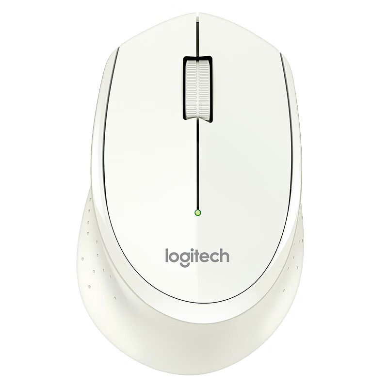 罗技（Logitech）M275鼠标 无线鼠标 办公鼠标 右手鼠标 白色