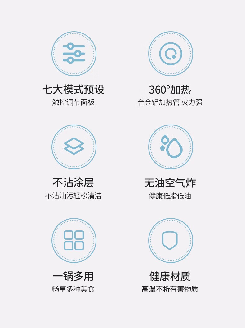 美菱空气炸锅MTK-LC4507