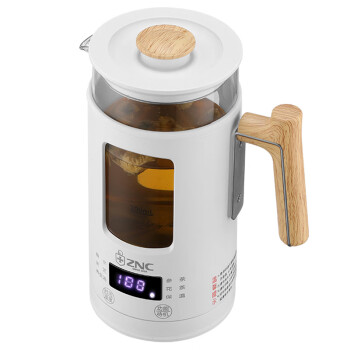 ZNC 迷你小型办公室养生壶煮茶壶煮茶器煎药壶电水壶攀登者联名款ZC-Y663 白色