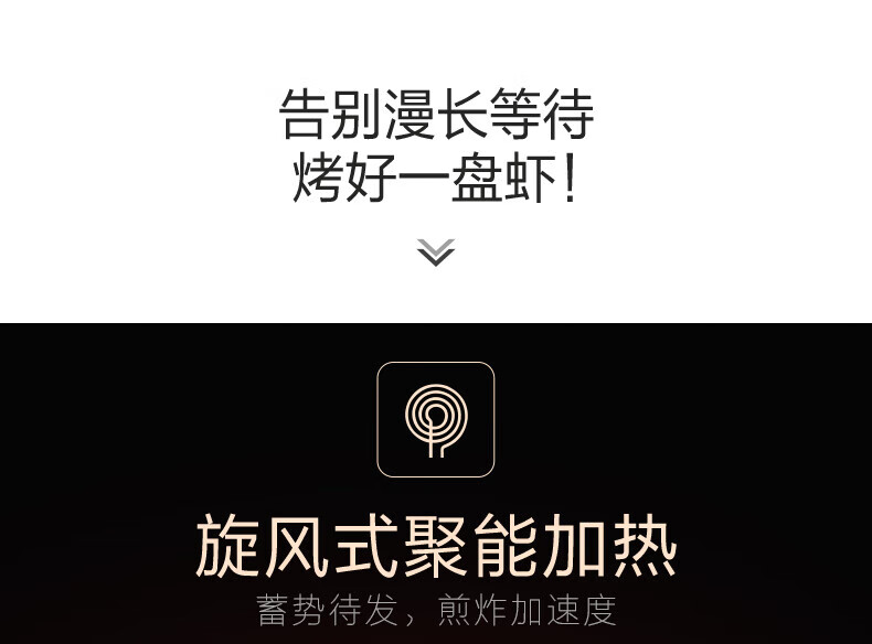 Midea美的MF-ZY1501 空气炸锅 家用多功能1.5L大容量大火力不粘锅易清洗薯条机 珍珠白
