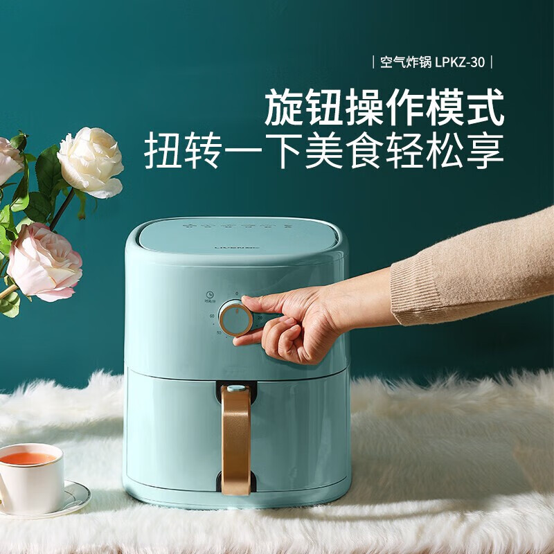 利仁（Liven）空气炸锅家用电炸锅5L 煎 炸锅 薯条机 LPKZ-30