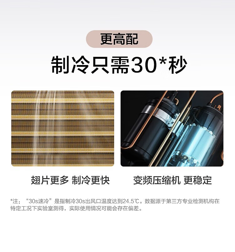 Midea 美的空调挂机 新能效智能变频 冷暖壁挂式卧室挂机 自清洁  大1匹 智弧 KFR-26GW/N8VJC3