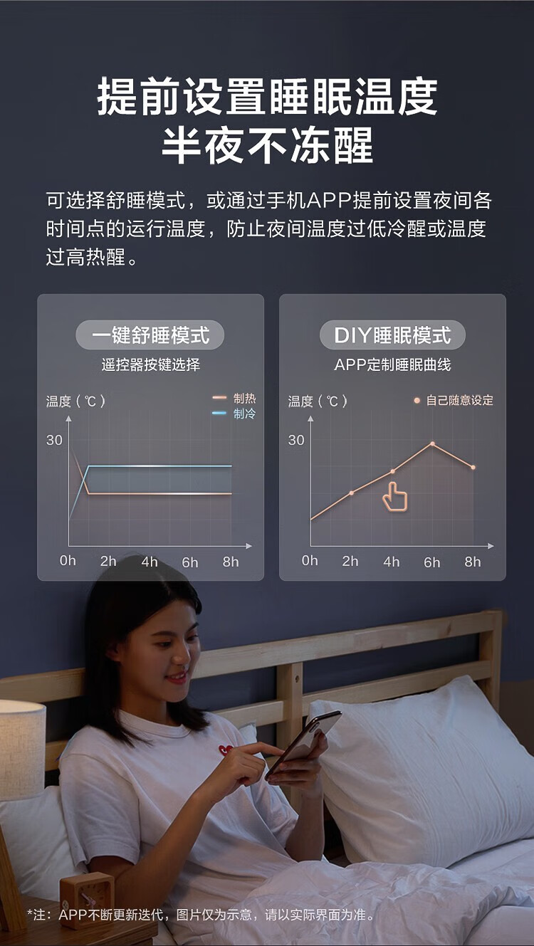 Midea 美的空调挂机 新能效智能变频 冷暖壁挂式卧室挂机 自清洁  大1匹 智弧 KFR-26GW/N8VJC3
